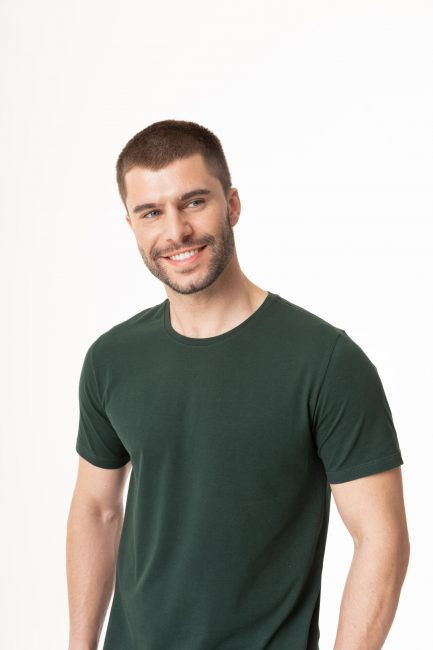 Camamiseta Minimal Verde - Gola O